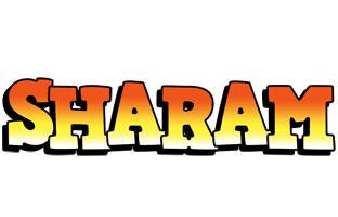 Sharam sunset logo