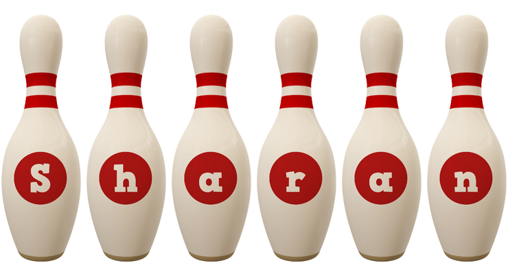 Sharan bowling-pin logo
