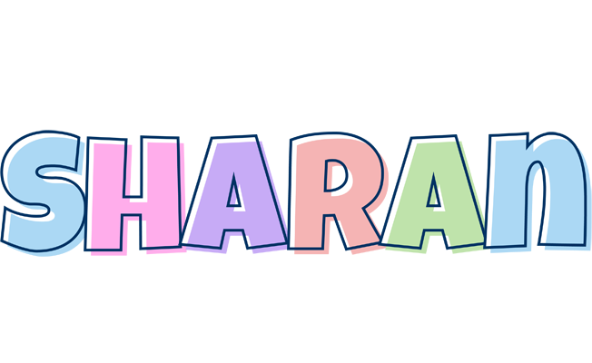 Sharan pastel logo