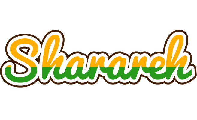Sharareh banana logo