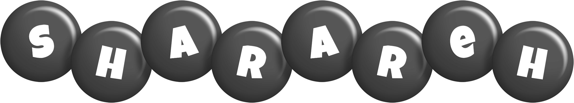 Sharareh candy-black logo