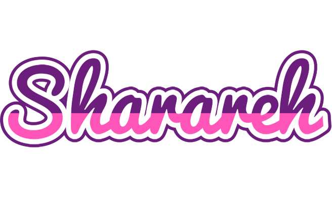 Sharareh cheerful logo
