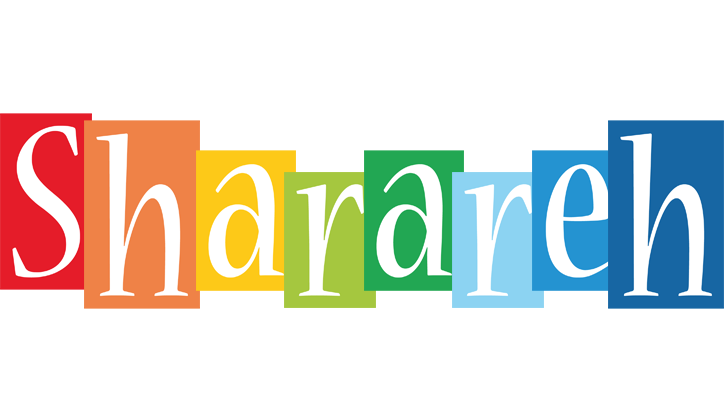 Sharareh colors logo