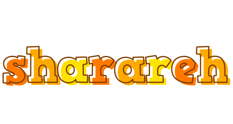 Sharareh desert logo