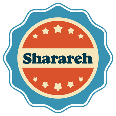 Sharareh labels logo