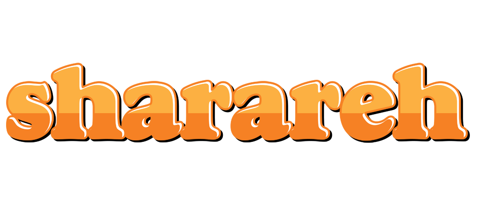 Sharareh orange logo