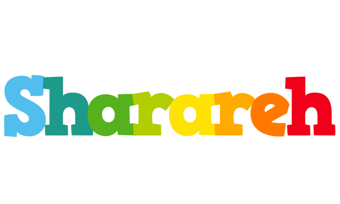 Sharareh rainbows logo