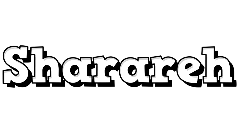 Sharareh snowing logo