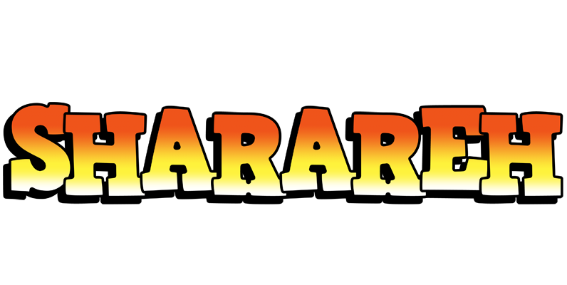 Sharareh sunset logo