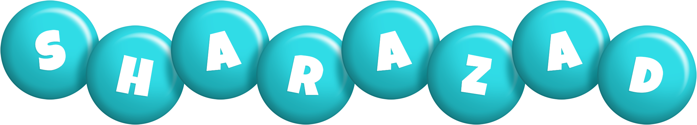Sharazad candy-azur logo