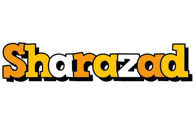 Sharazad cartoon logo