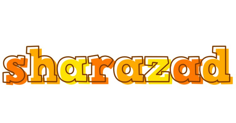 Sharazad desert logo