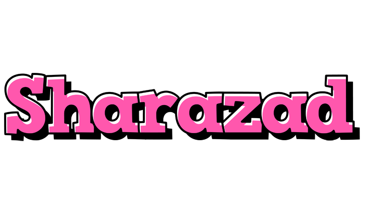 Sharazad girlish logo