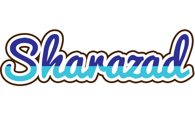 Sharazad raining logo