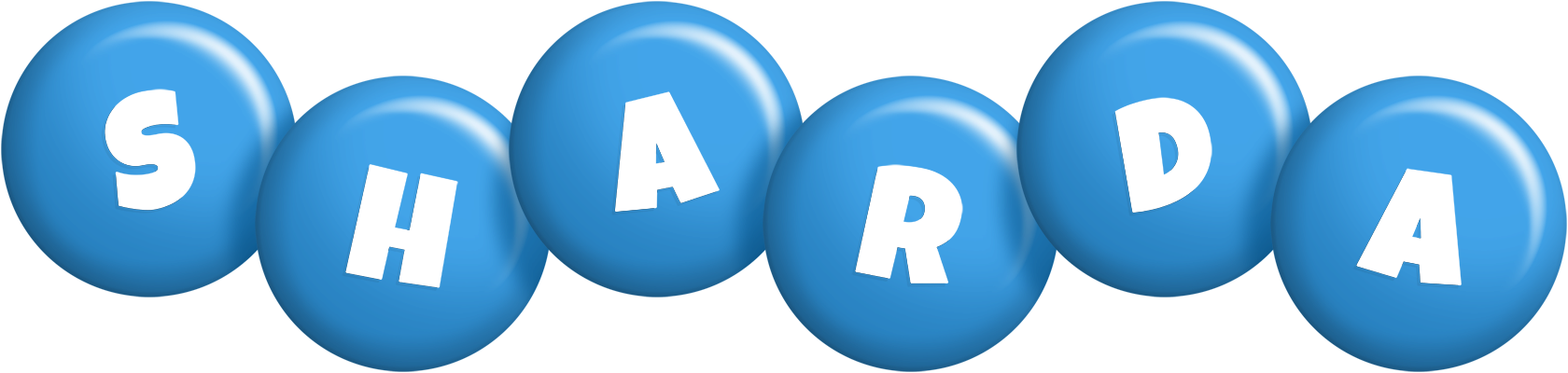 Sharda candy-blue logo
