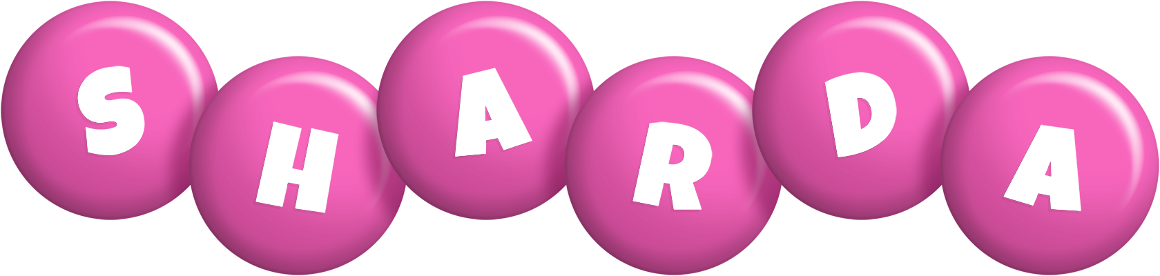 Sharda candy-pink logo