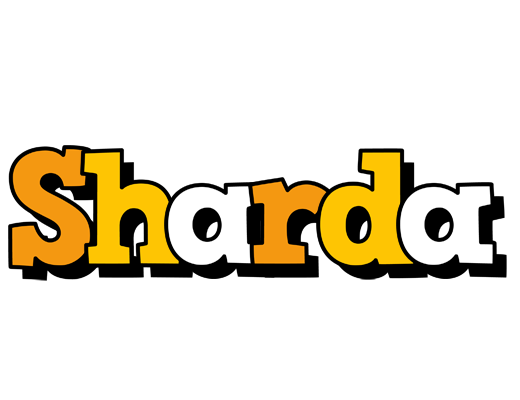 Sharda cartoon logo