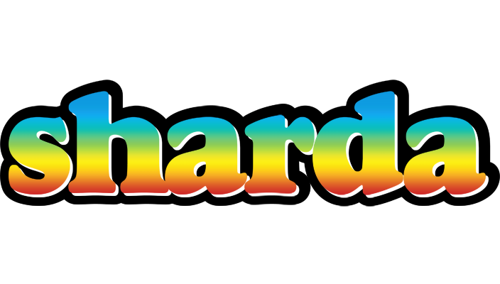 Sharda color logo