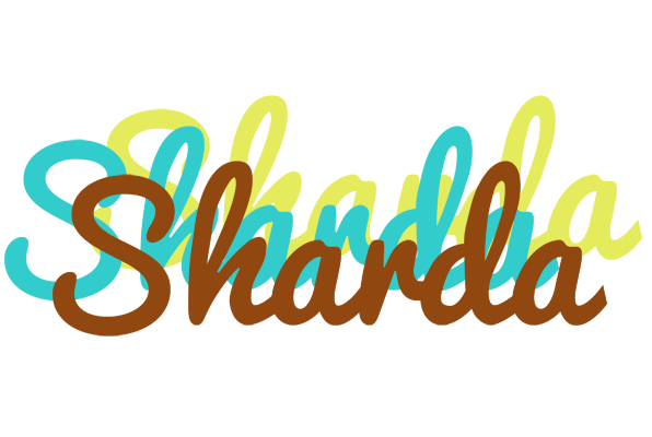 Sharda cupcake logo