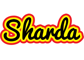 Sharda flaming logo