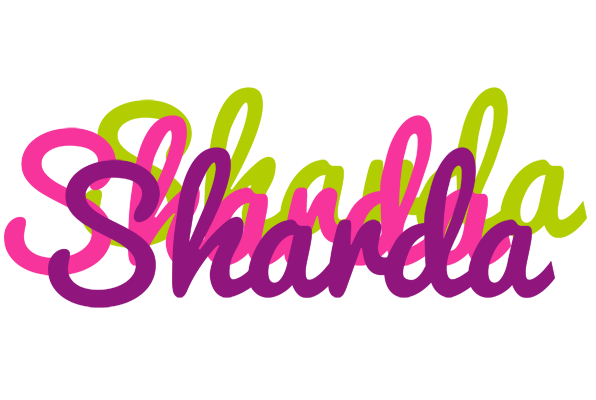 Sharda flowers logo