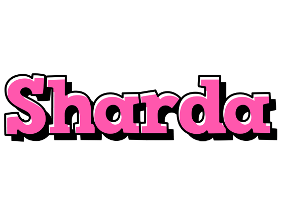 Sharda girlish logo