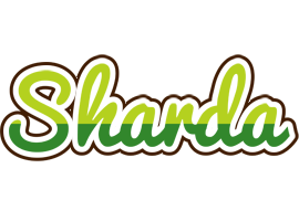Sharda golfing logo