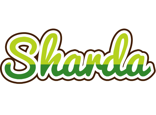 Sharda golfing logo