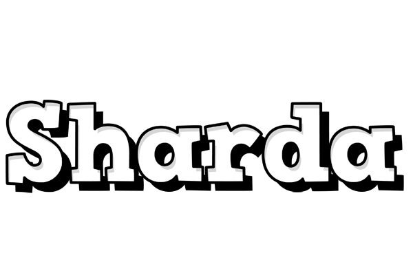 Sharda snowing logo