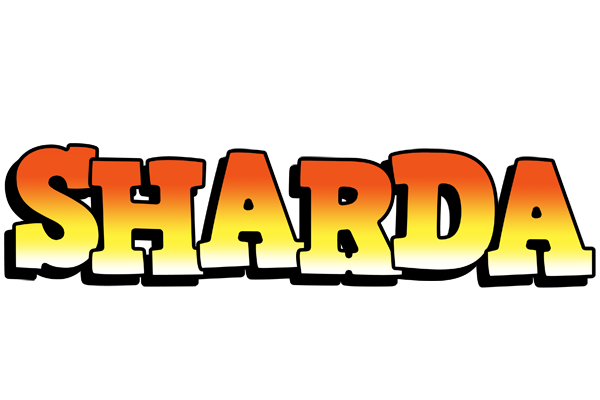 Sharda sunset logo