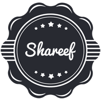 Shareef badge logo