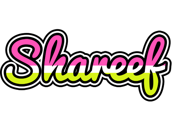 Shareef candies logo