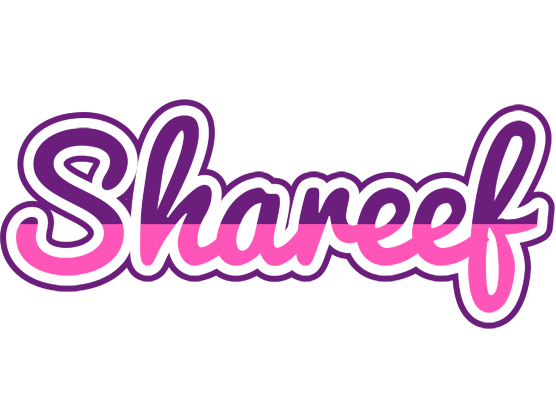 Shareef cheerful logo