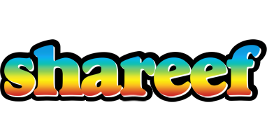 Shareef color logo