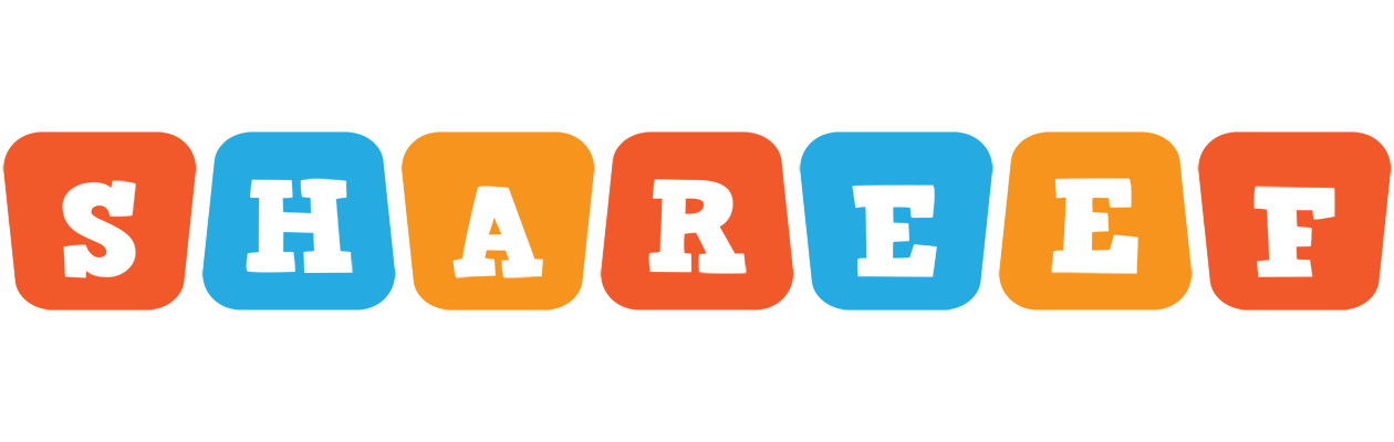 Shareef comics logo