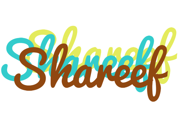 Shareef cupcake logo