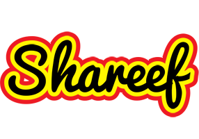 Shareef flaming logo