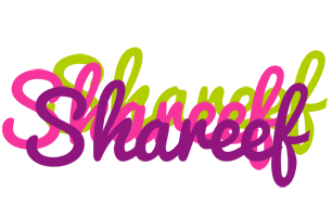 Shareef flowers logo