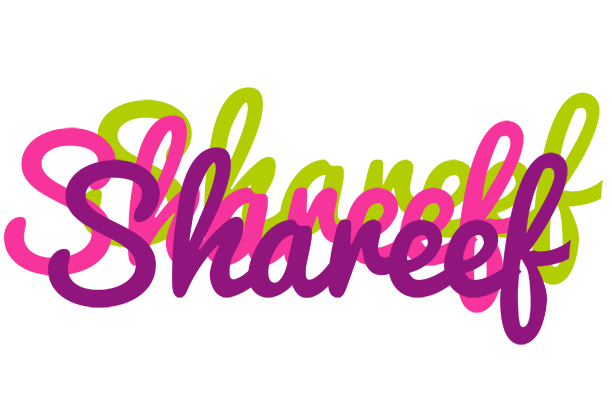 Shareef flowers logo