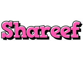 Shareef girlish logo