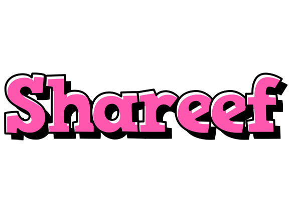 Shareef girlish logo