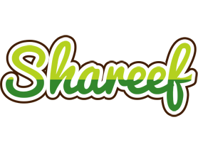 Shareef golfing logo