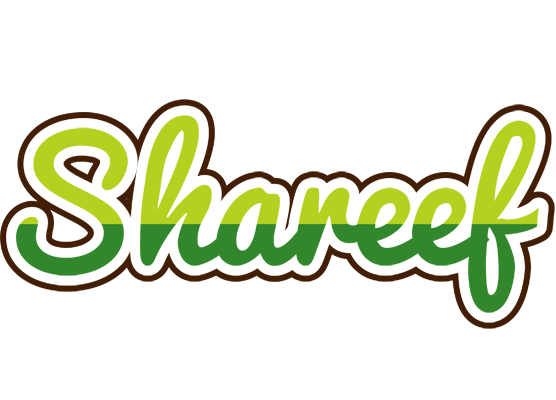 Shareef golfing logo