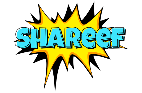 Shareef indycar logo