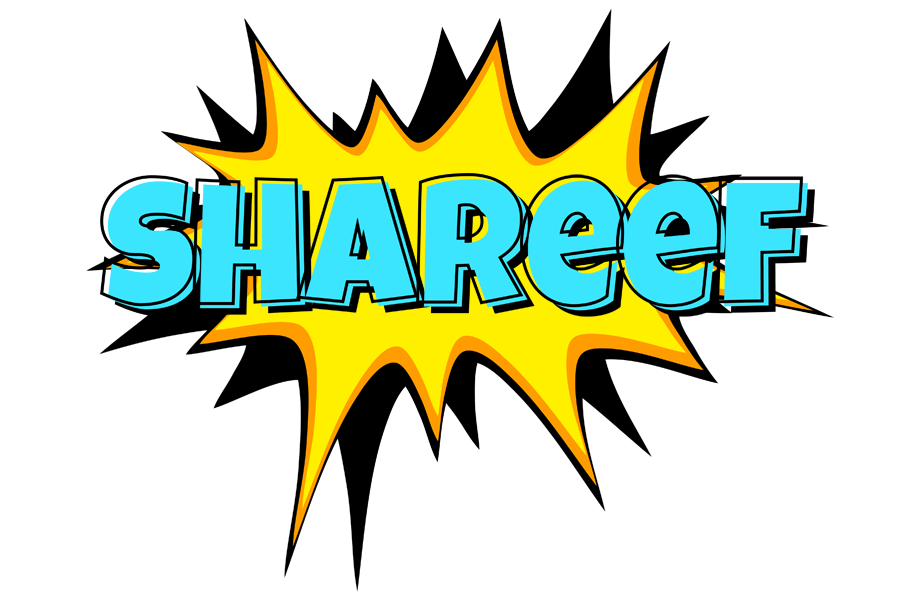 Shareef indycar logo