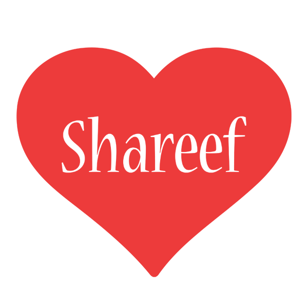 Shareef love logo