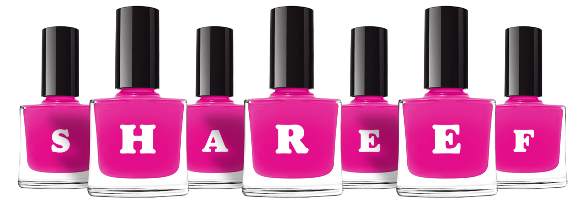 Shareef nails logo