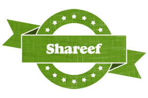 Shareef natural logo