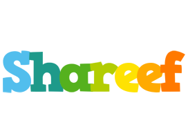 Shareef rainbows logo