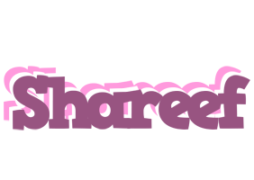 Shareef relaxing logo